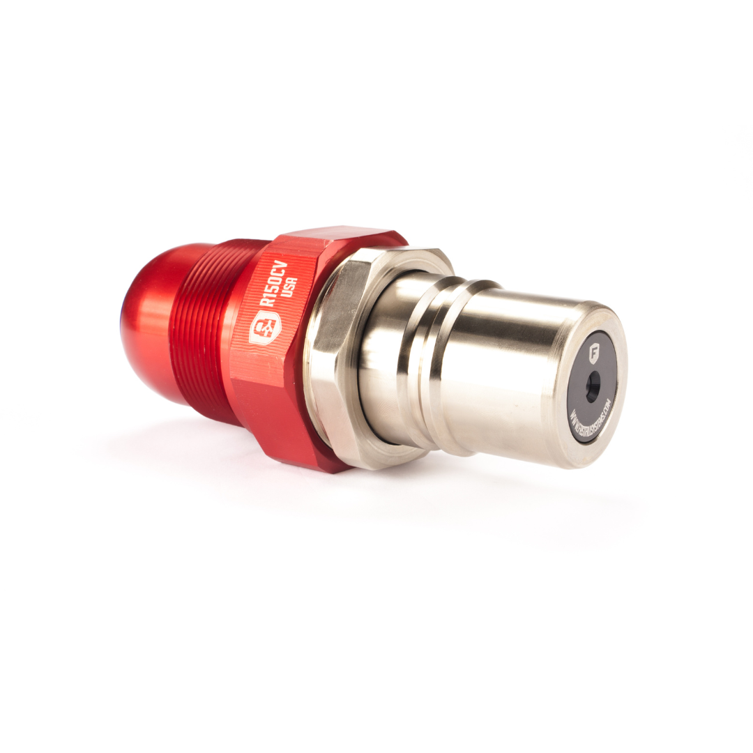 R150CVc - 2"NPT - Fuel Check Valve Receiver - GlowUp Home